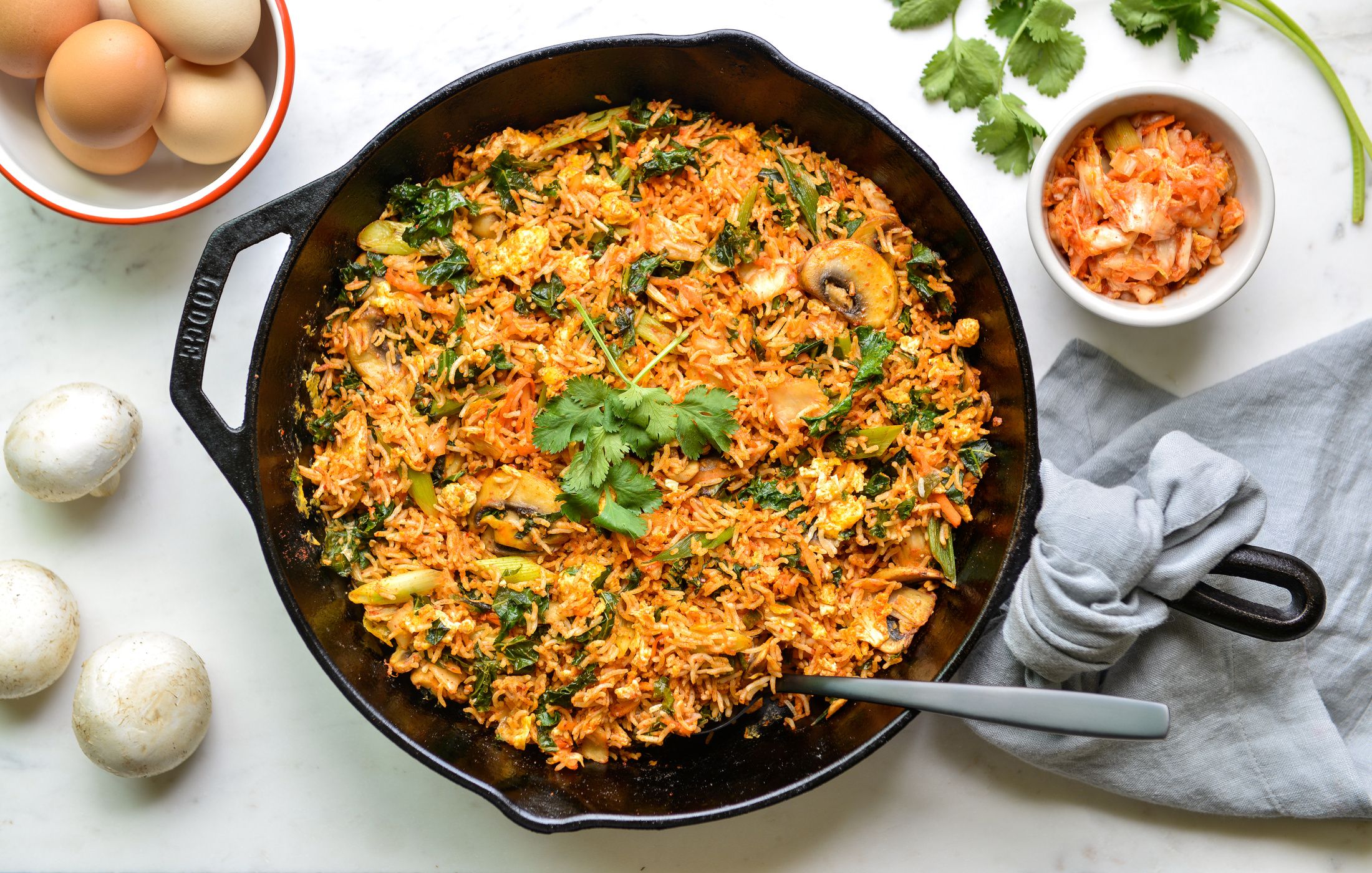 KIM CHI AND EGG FRIED RICE-1